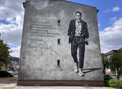 Mural Jerzego Pilcha